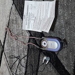 VINTAGE COBY CX-7 MINI PORTABLE AM-FM RADIO RECEIVER EARPHONES PRICE FIRM